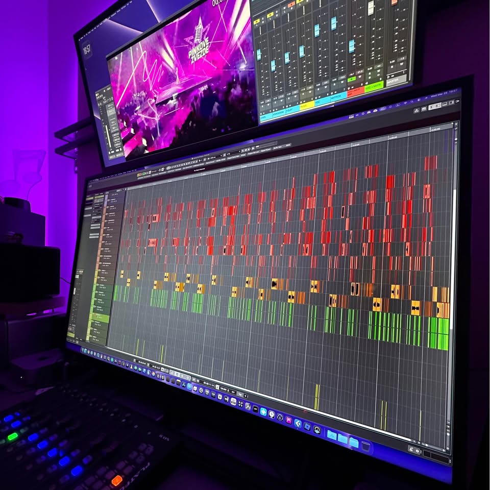 Dexxy Studio — session (Pinkove Zvezde)