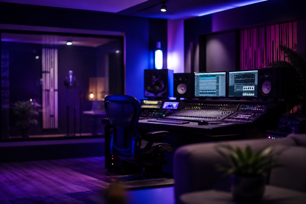 Dexxy Studio — vocal booth